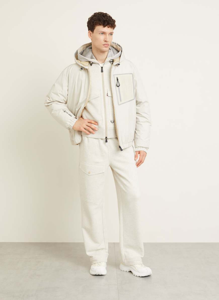 ジャケット・アウター moncler grennoble rare down jacket Cream ジャケット・アウター moncler grennoble rare down jacket