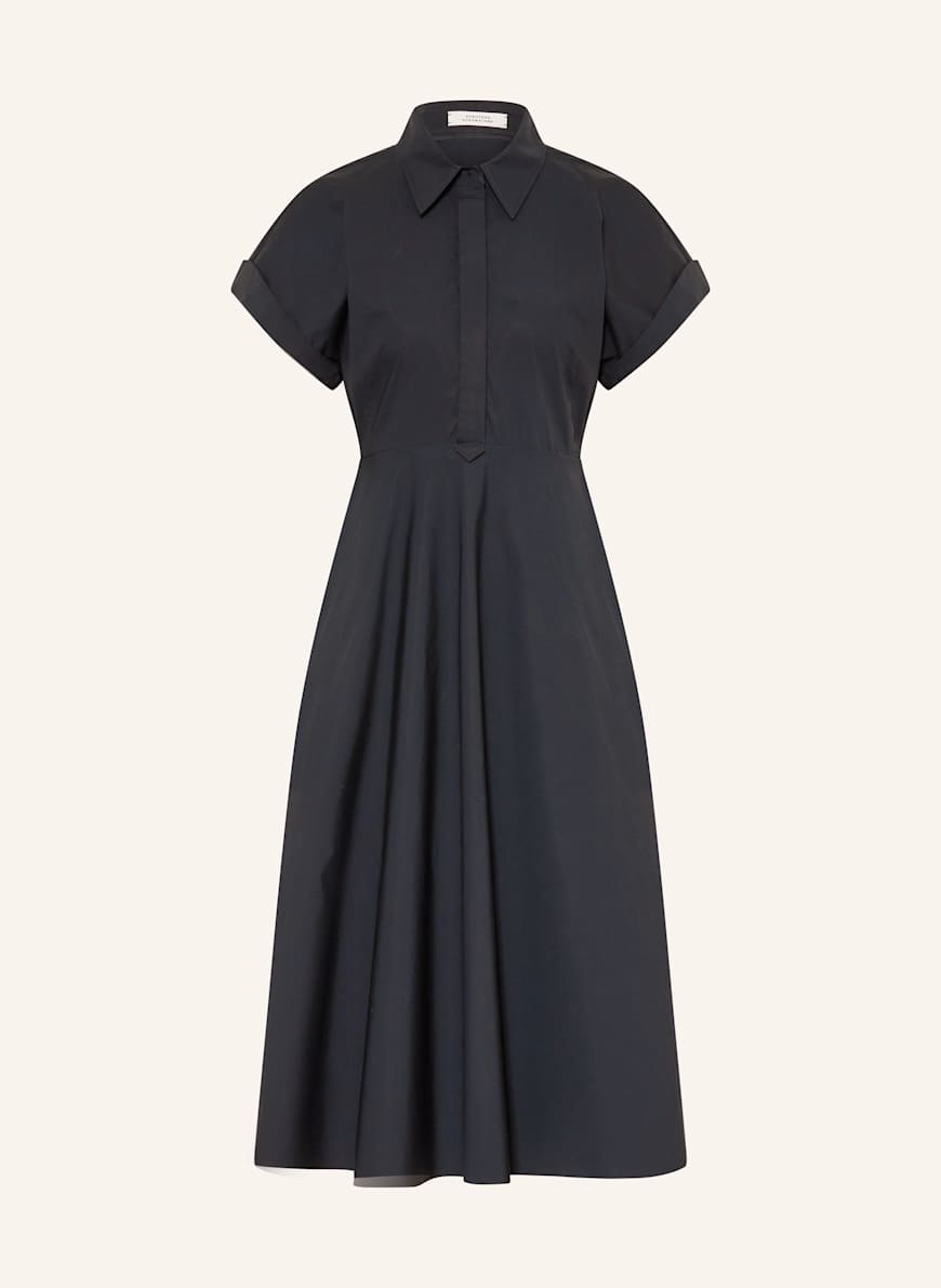 DOROTHEE SCHUMACHER Hemdblusenkleid POPLIN POWER: DUNKELBLAU