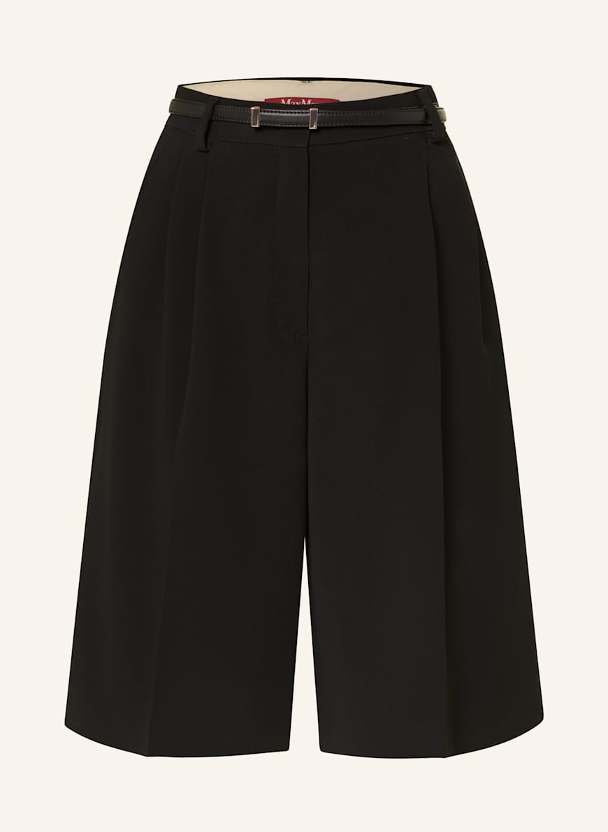 ショートパンツ Max Mara Studio FW25 BOERO (2526146011600 001) Max Mara STUDIO Bermudas BOERO in black