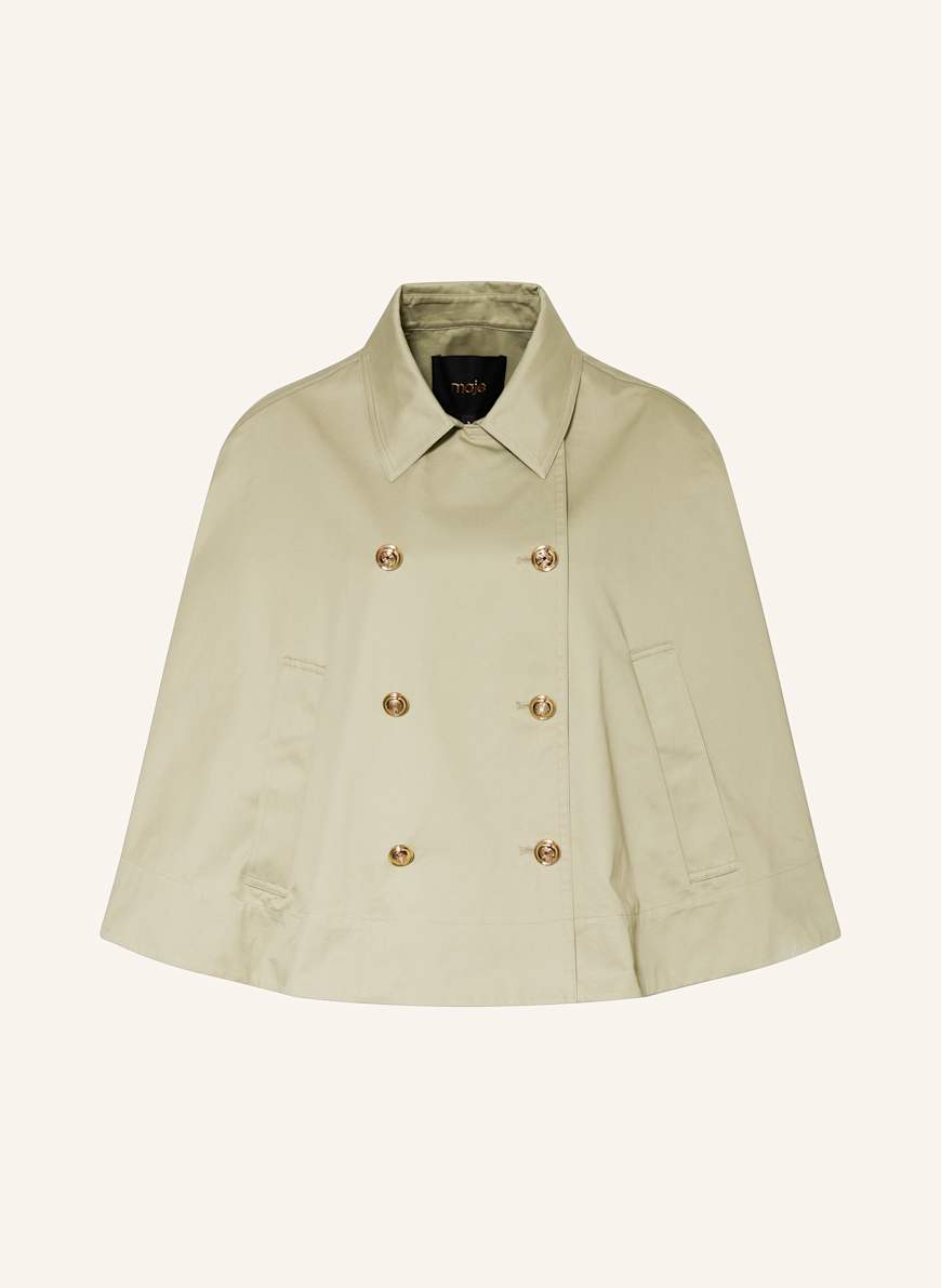 maje Cape: KHAKI