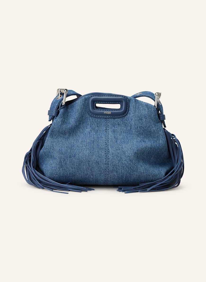 maje Schultertasche: DUNKELBLAU
