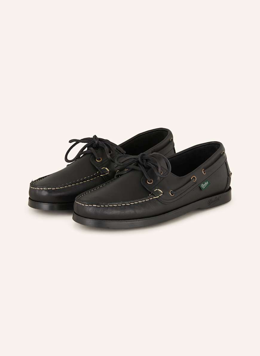Paraboot Boat shoes BARTH in black