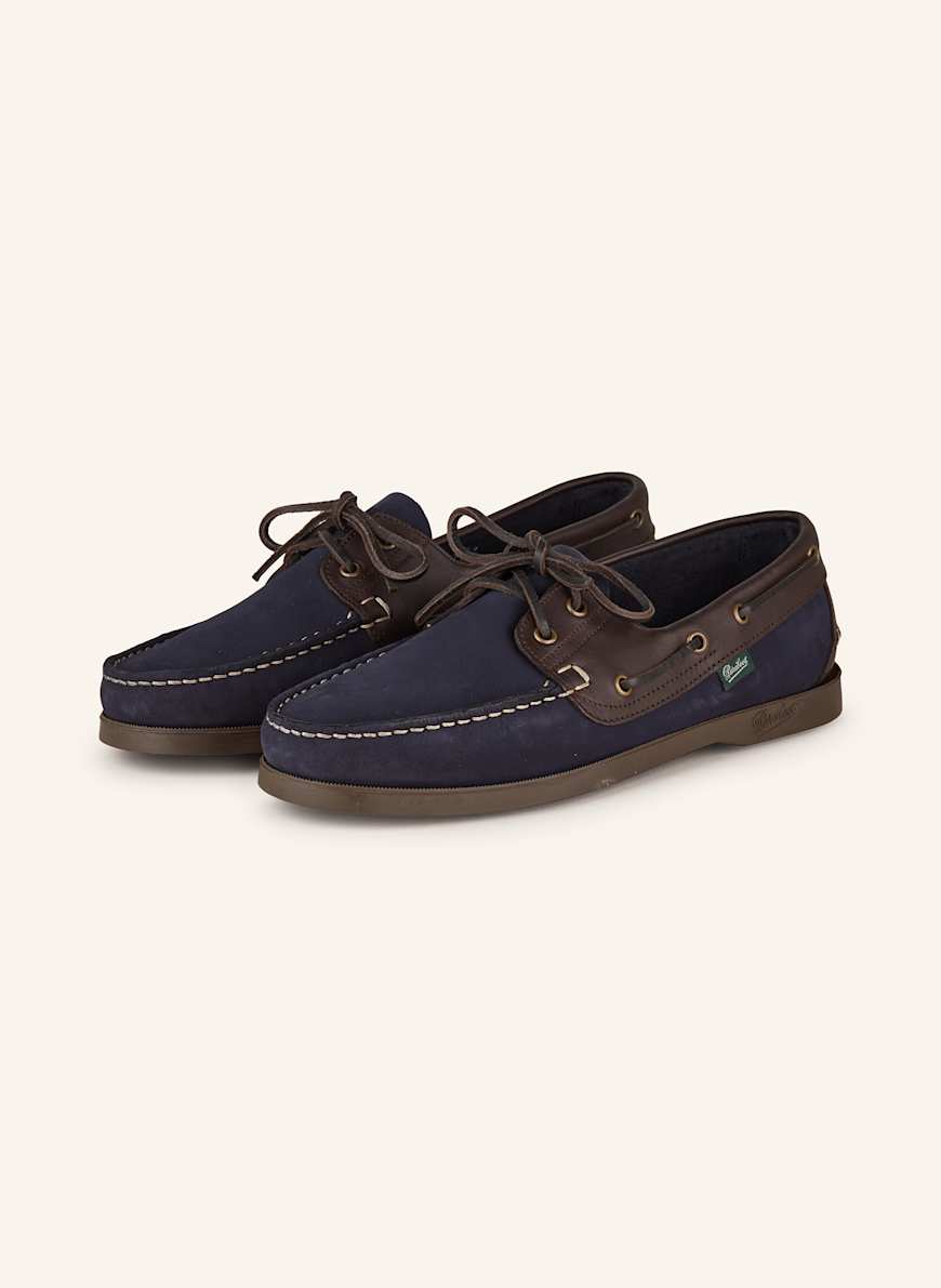 Paraboot Boat shoes BARTH in dark blue/ dark brown