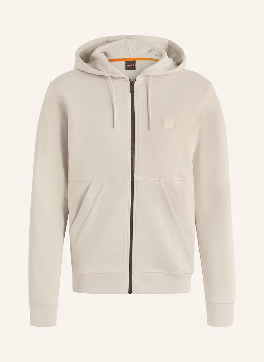 BOSS Sweatjacke ZETALKY: BEIGE