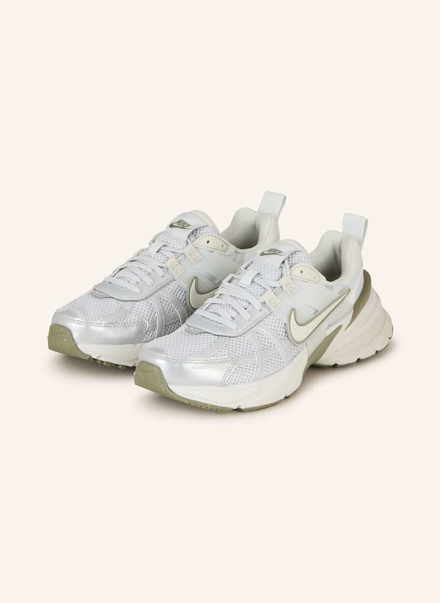 Nike Sneaker V2K RUN: HELLGRAU/ SILBER