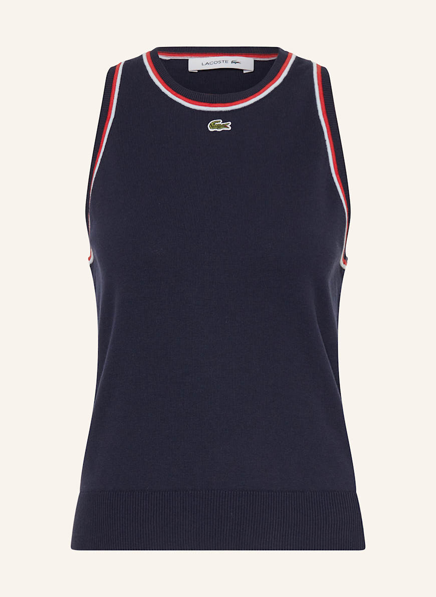 LACOSTE Stricktop: DUNKELBLAU