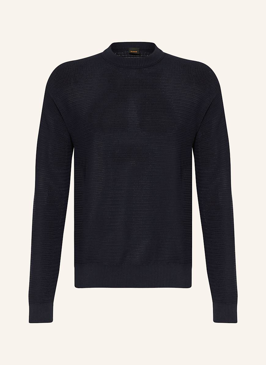 BOSS Pullover KORDINO: DUNKELBLAU