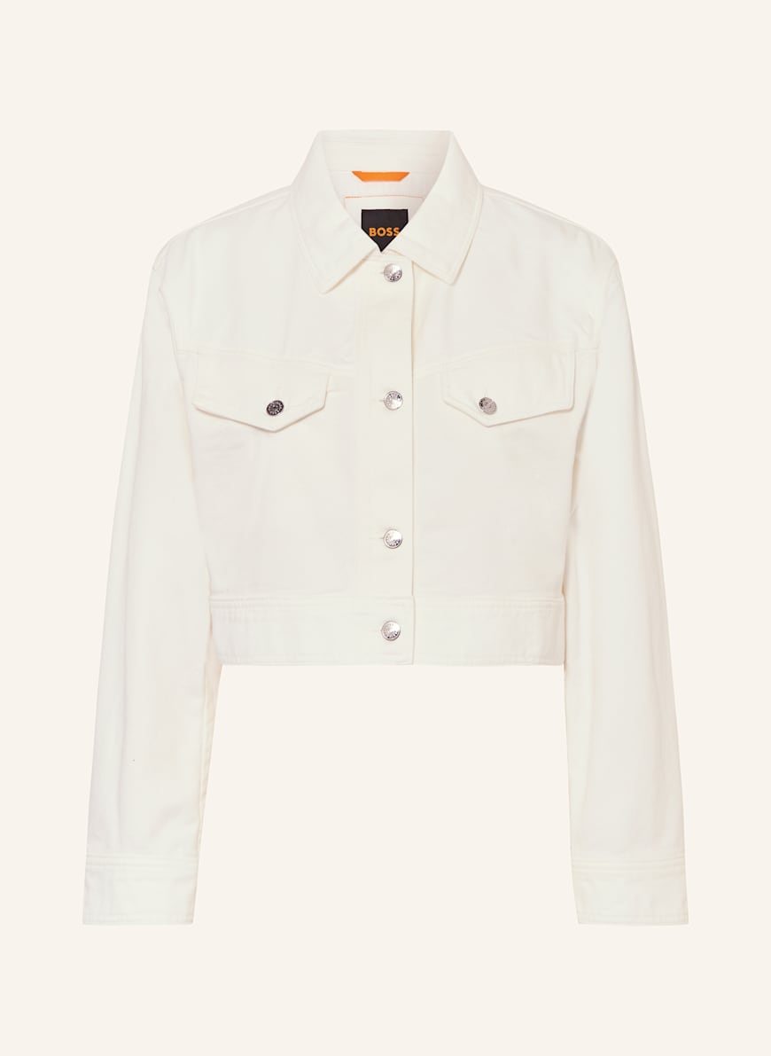BOSS Jeansjacke JAFRESI: WEISS