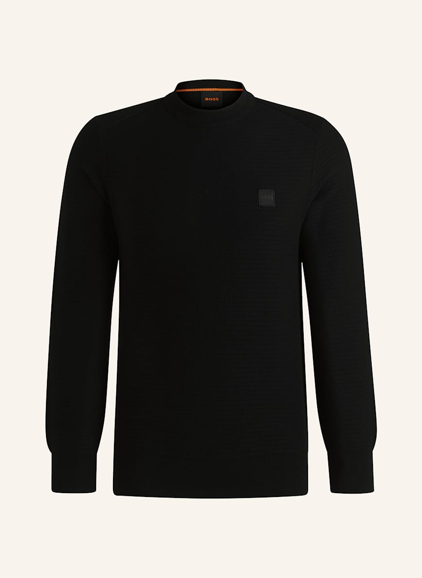 BOSS Pullover ANION: SCHWARZ