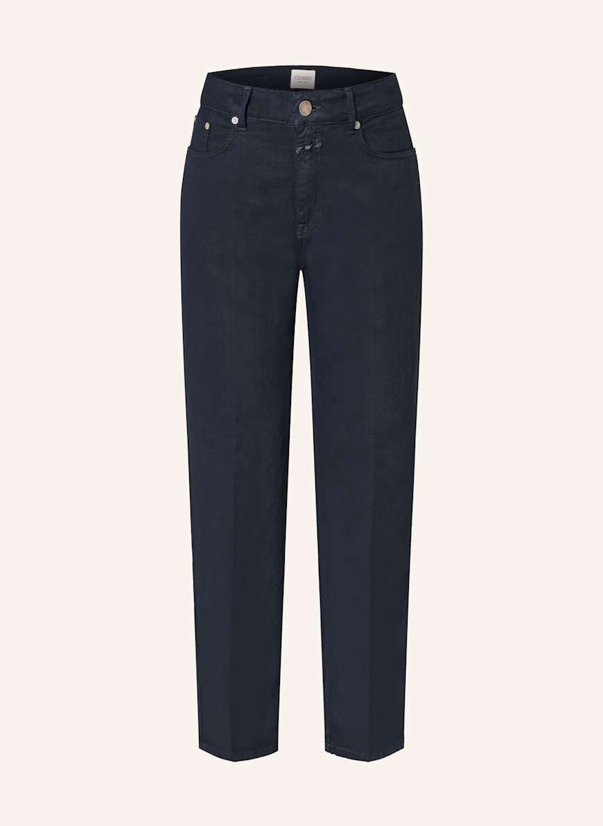 CLOSED 7/8-Jeans MILO mit Leinen: 568 DARK NIGHT