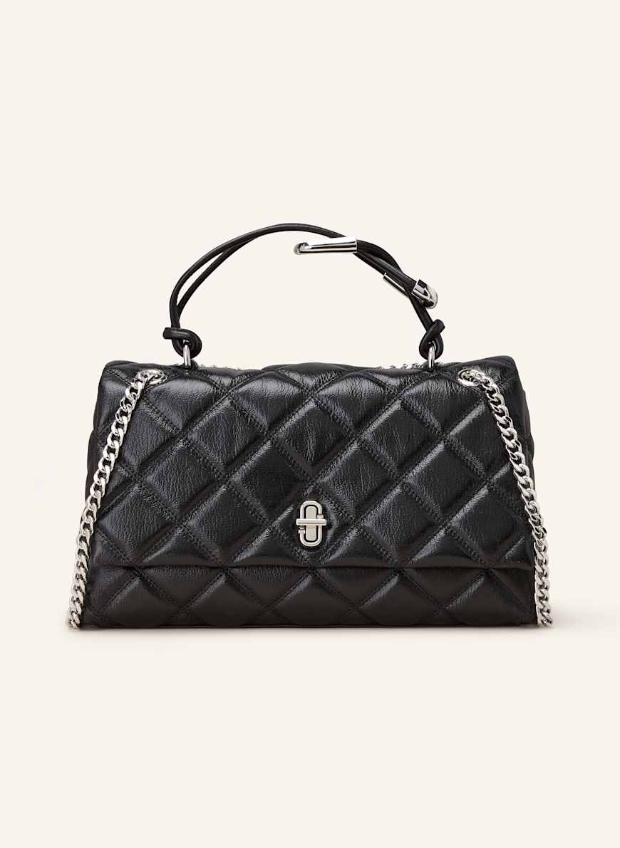 MARC JACOBS Handtasche THE DUAL CHAIN BAG: SCHWARZ