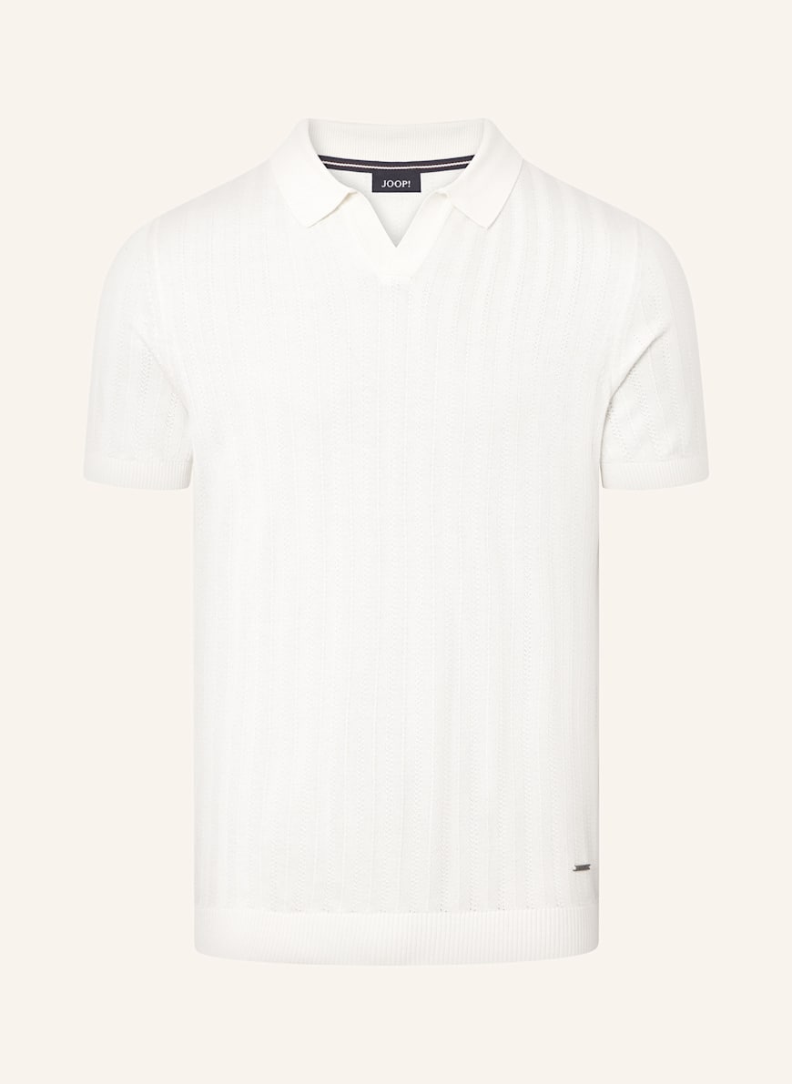 JOOP! Strick-Poloshirt KALO: WEISS
