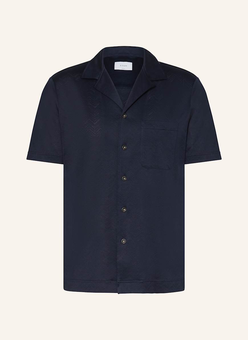 ETON Resorthemd Regular Fit: DUNKELBLAU