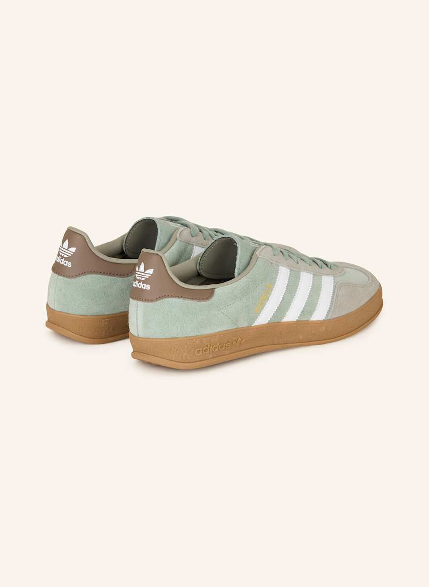 adidas gazelle silver green womens GAZELLE INDOOR BORDEAUX  Laced Run