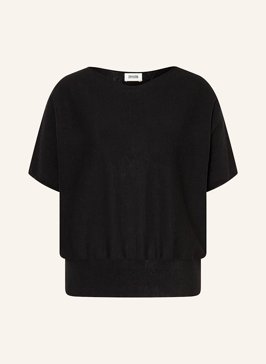 DRYKORN Strickshirt SOMELI: SCHWARZ