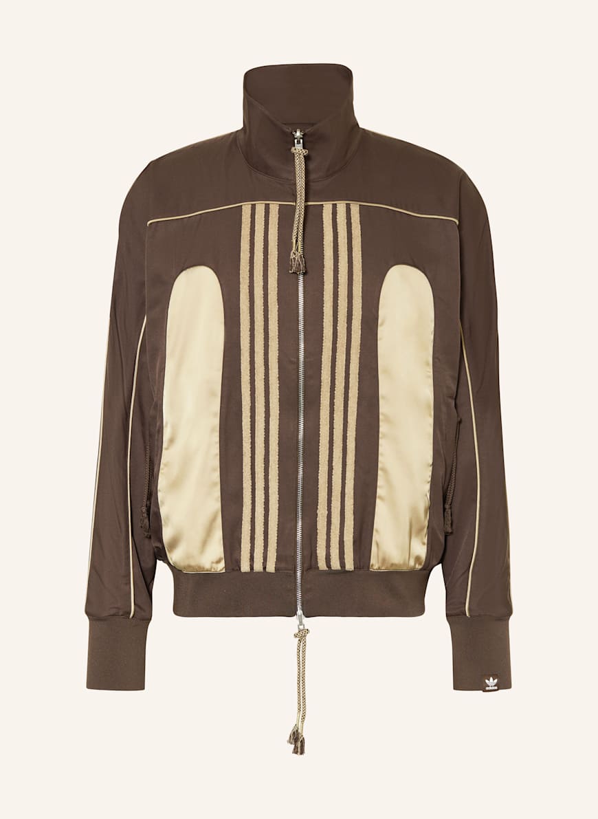 adidas Trainingsjacke SONG FOR THE MUTE SPRING: DUNKELBRAUN/ HELLBRAUN