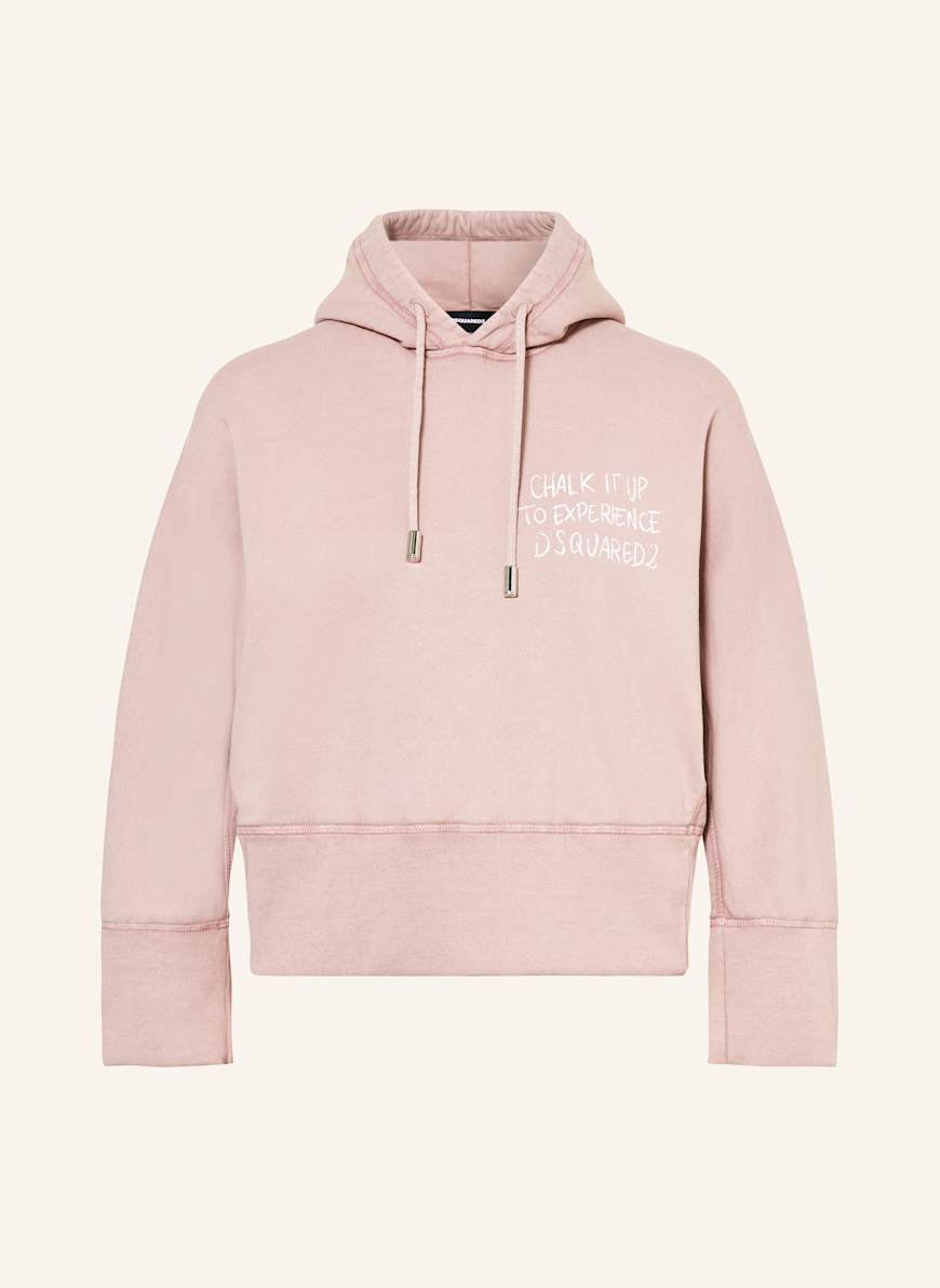 DSQUARED2 Hoodie DEAN FIT: ROSÉ