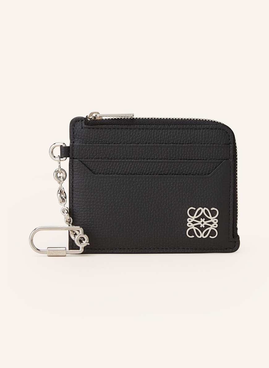 LOEWE Kartenetui ANAGRAM: SCHWARZ