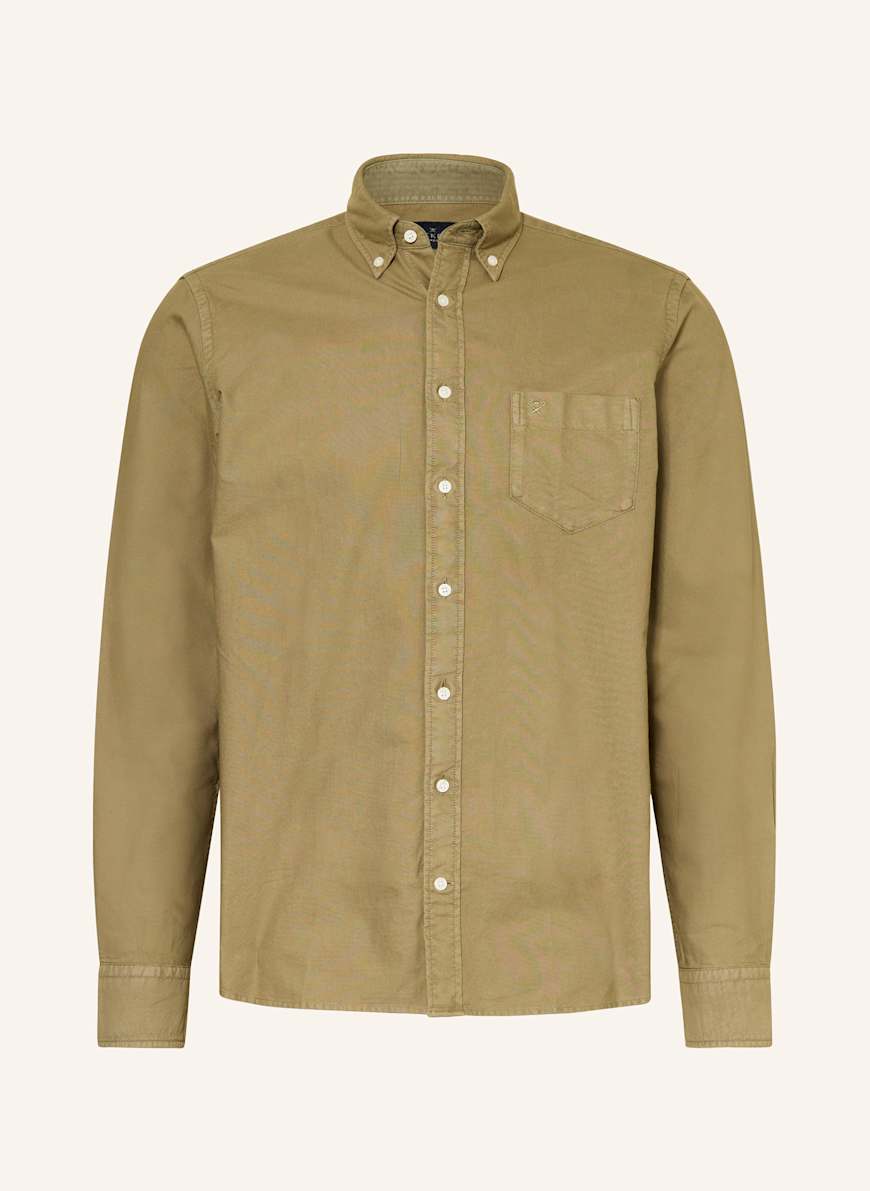 HACKETT LONDON Hemd Classic Fit: KHAKI