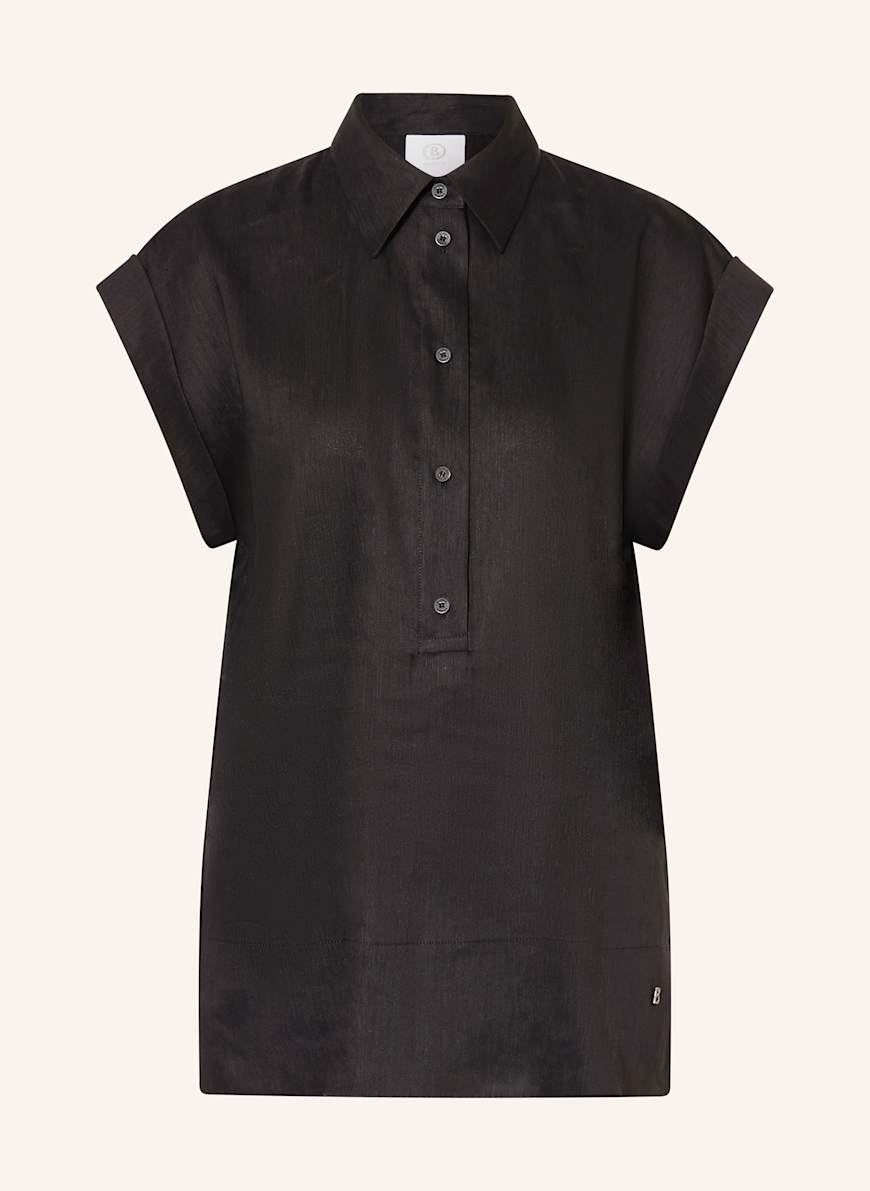 BOGNER Blusenshirt ROSALIE mit Leinen: SCHWARZ
