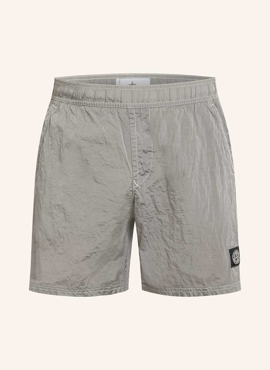STONE  SWIM SHORTS　グレー　L　新品　ショーツ STONE ISLAND Swim Shorts in gray