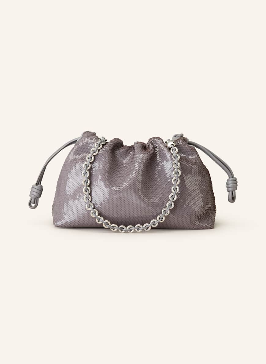 LOEWE Schultertasche FLAMENCO MEDIUM: GRAU