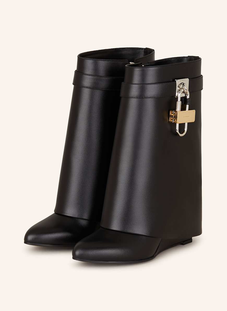 GIVENCHY Ankle boots SHARK LOCK in black