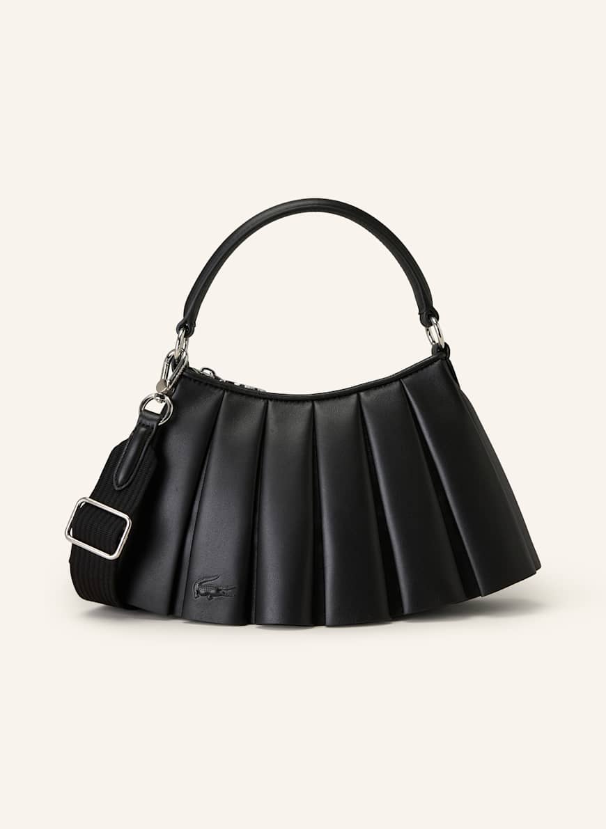 LACOSTE Umhängetasche RUNWAY LENGLEN SMALL: SCHWARZ