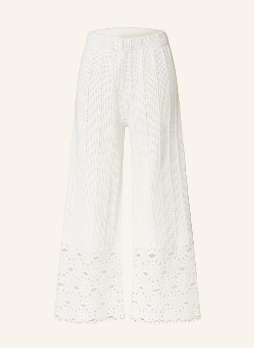 maje Strickhose: WEISS