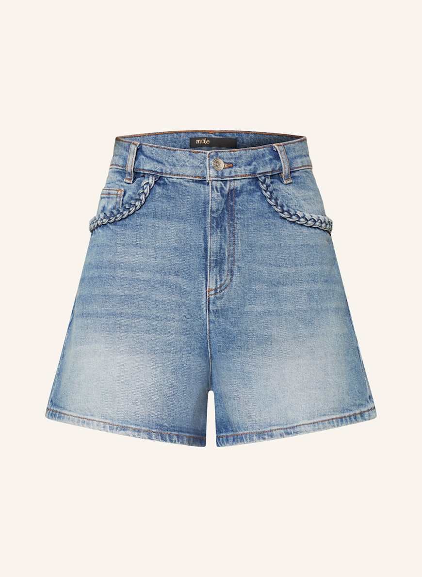 maje Jeansshorts: BLAU