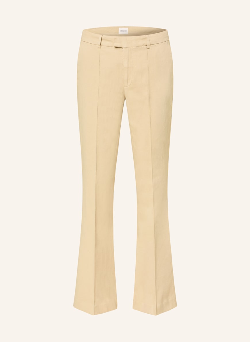 CLOSED Bootcut Hose DENAIR: BEIGE