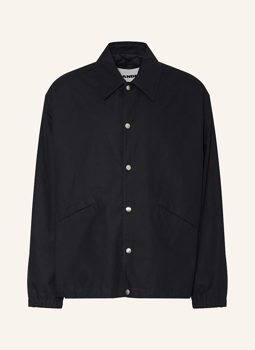 JIL SANDER Jacke: DUNKELBLAU