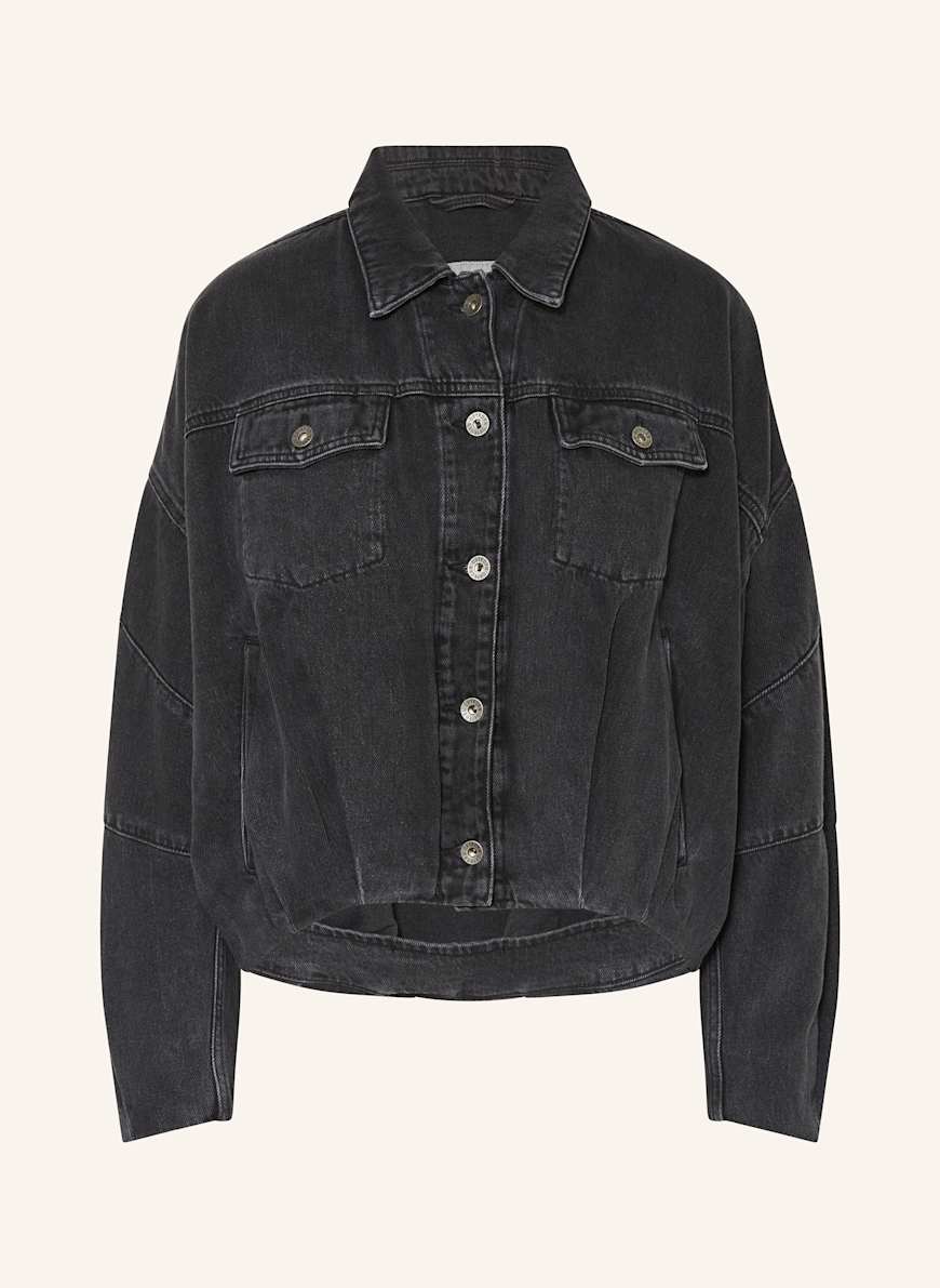 DRYKORN Oversized-Jeansjacke BLAXTON: 1030 schwarz