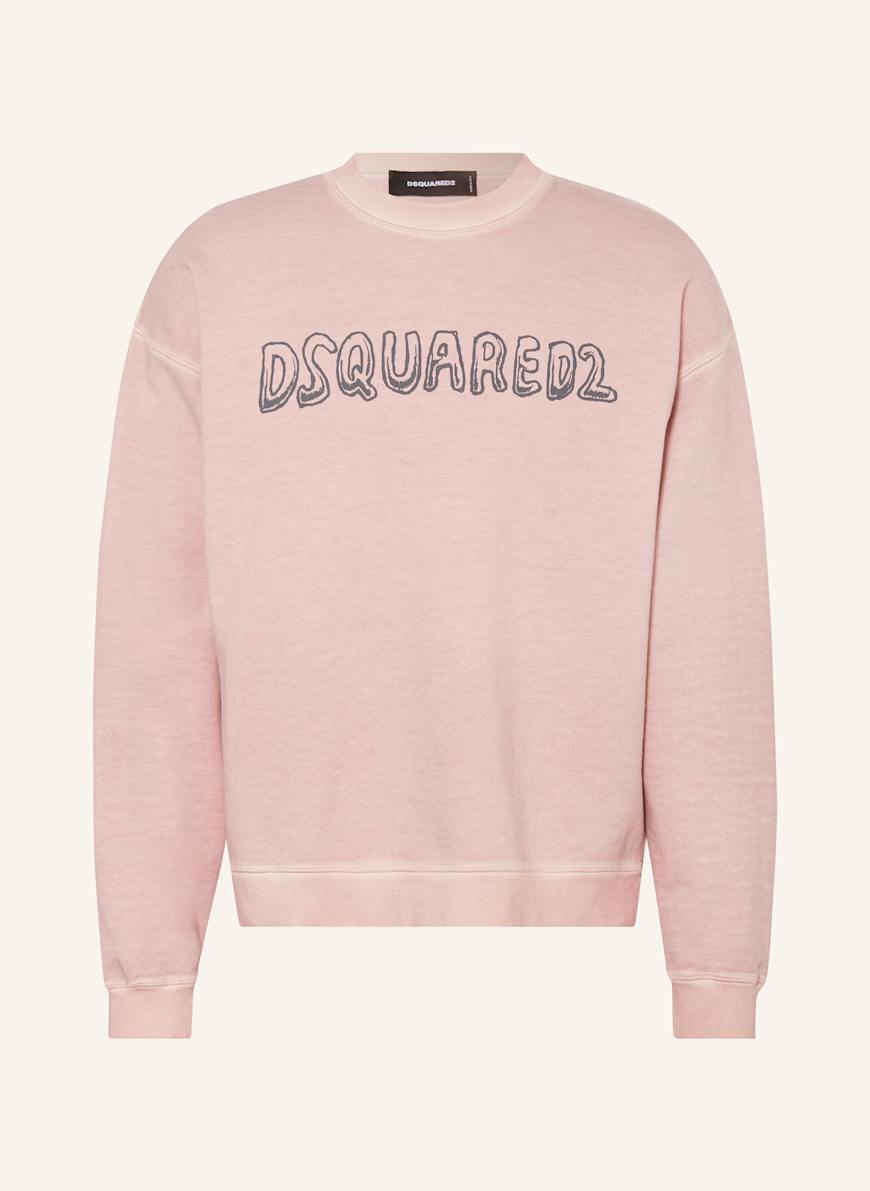 DSQUARED2 Sweatshirt RELAX FIT: ROSÉ