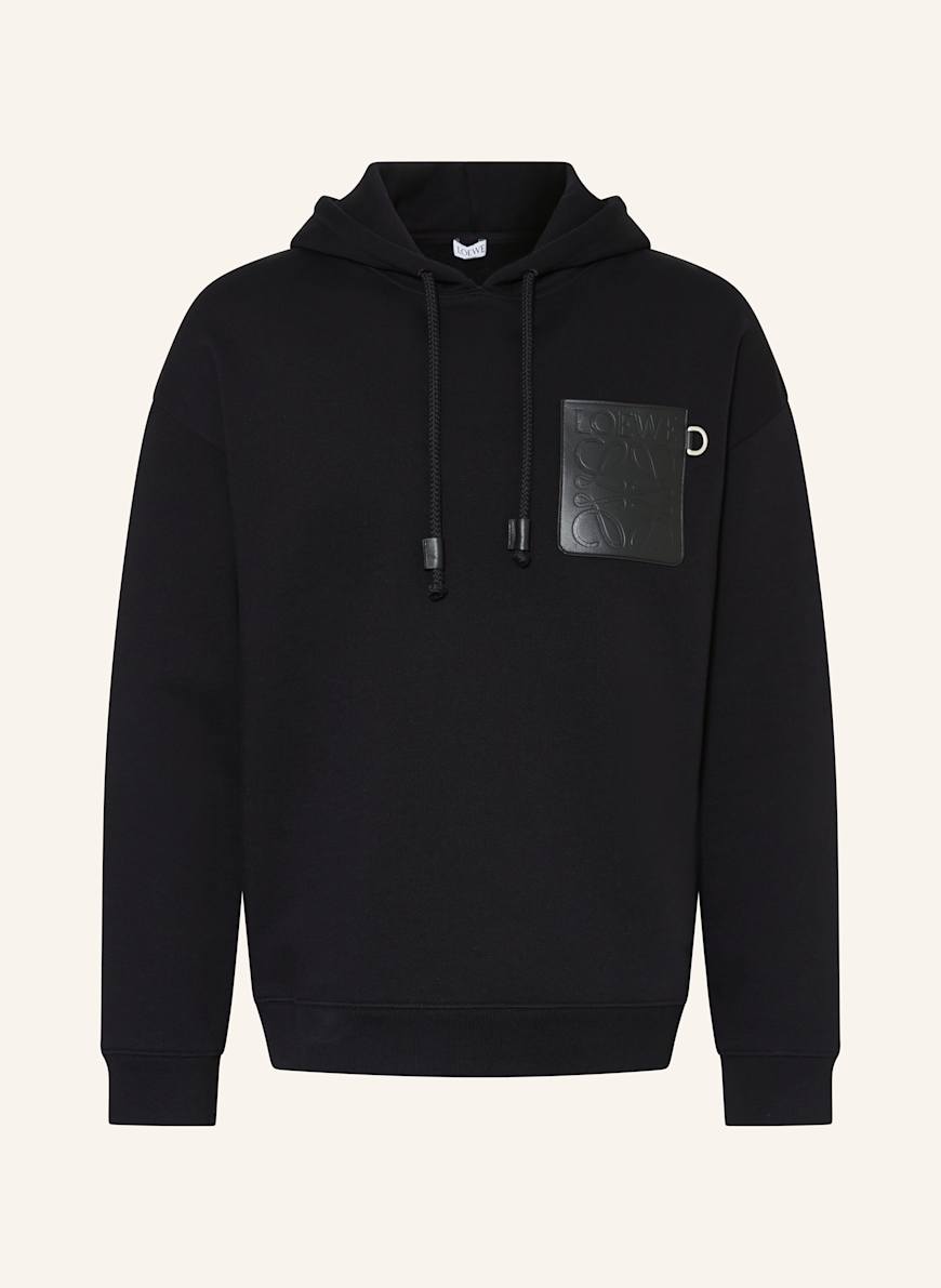 LOEWE Hoodie: SCHWARZ