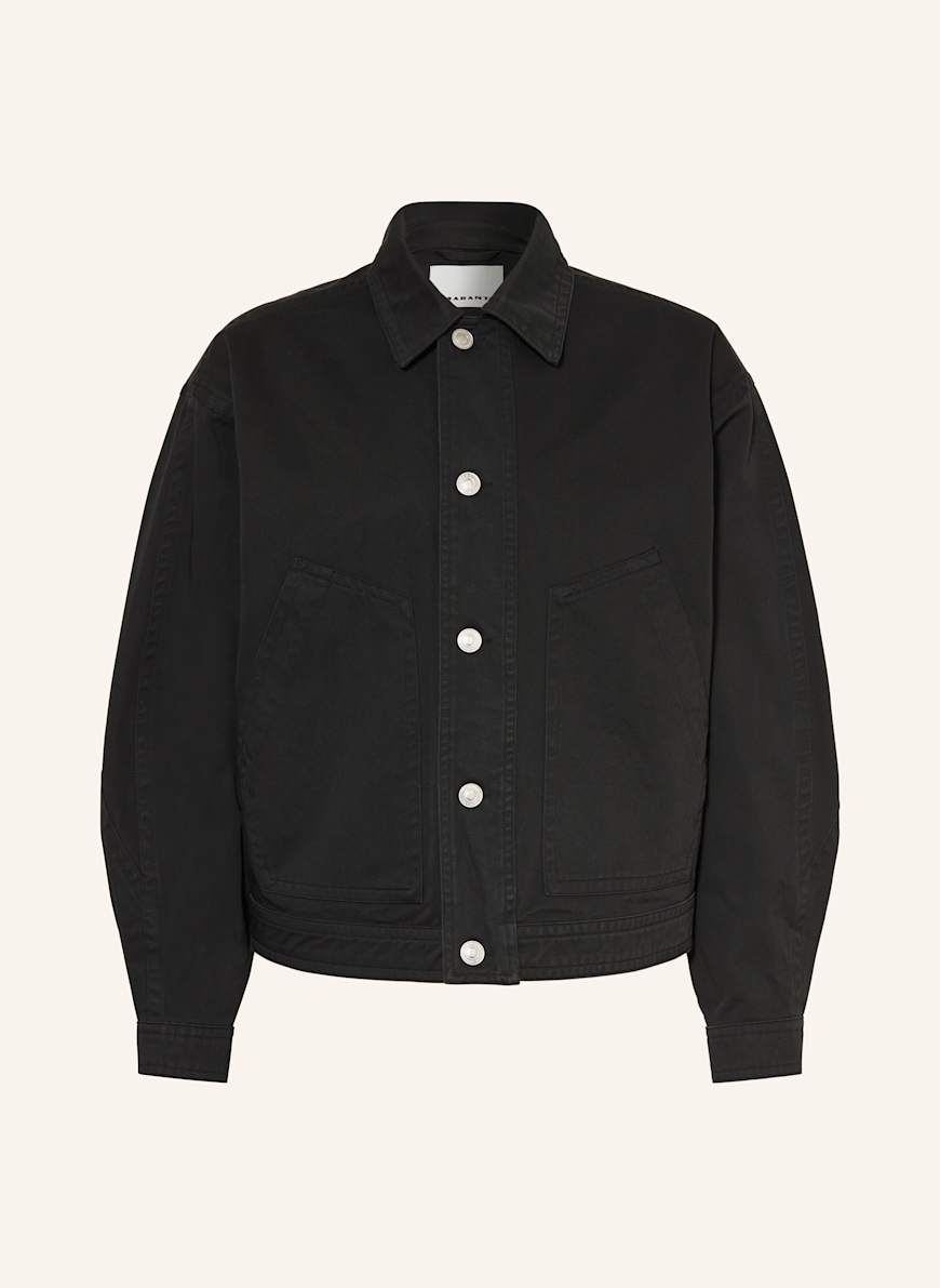 ISABEL MARANT Overshirt FOREST: SCHWARZ