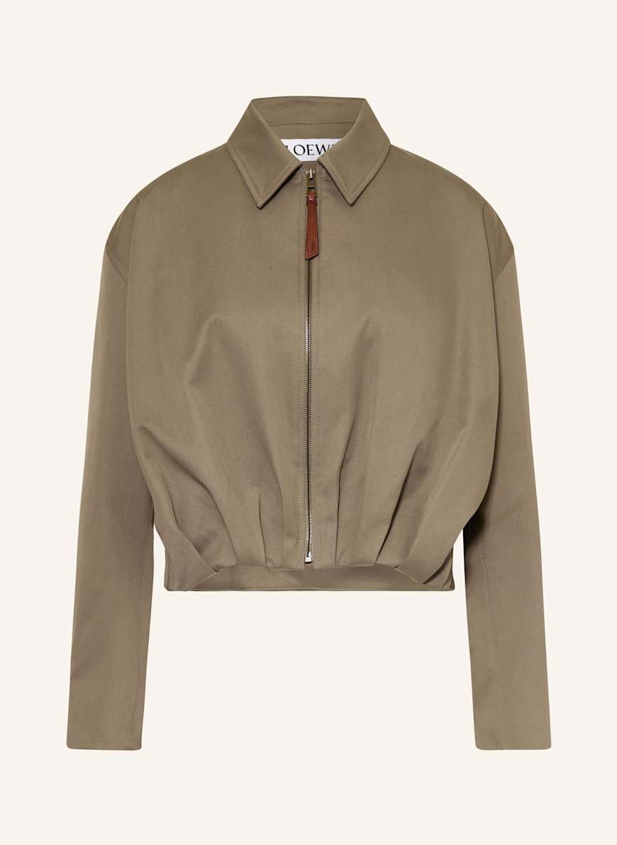 LOEWE Jacke: KHAKI