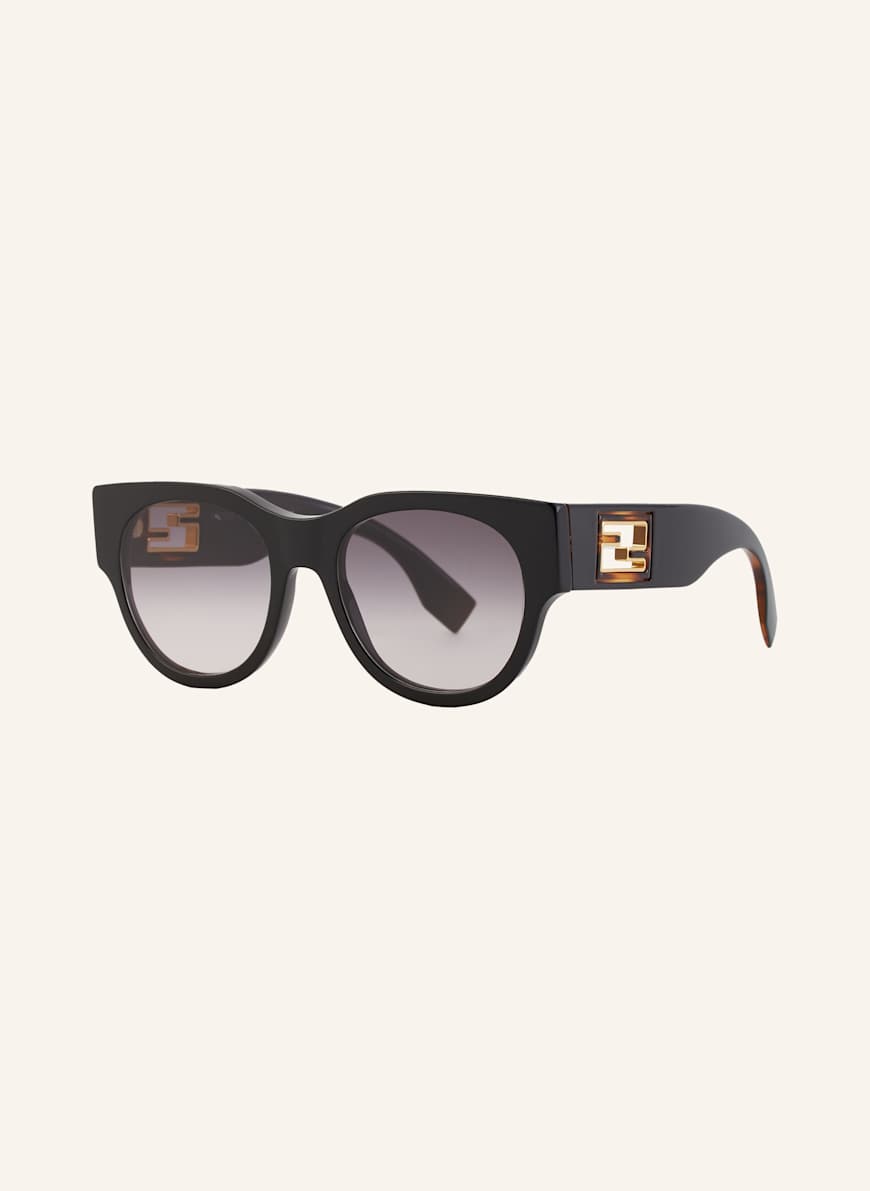 FENDI Sonnenbrille FN000802: 1100L3 - SCHWARZ/ DUNKELGRAU VERLAUF