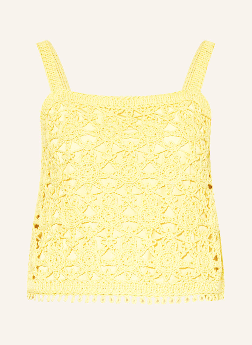maje Häkeltop: GELB