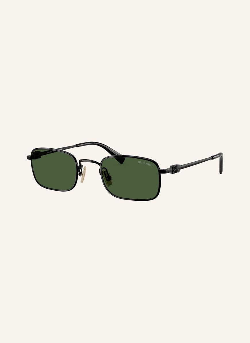 MIU MIU Sonnenbrille MU A53S: 1AB1I0 - SCHWARZ/ GRAU