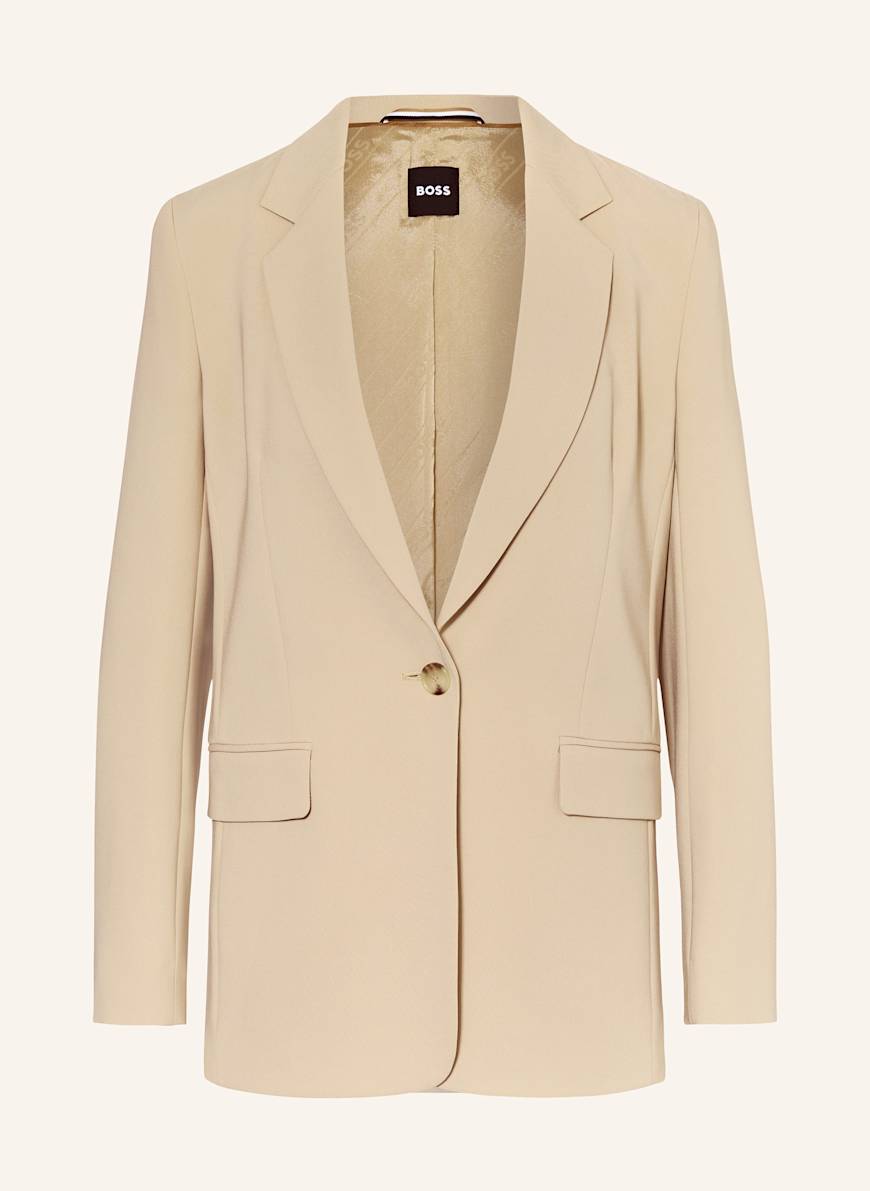 BOSS Blazer JOCALUAH: BEIGE