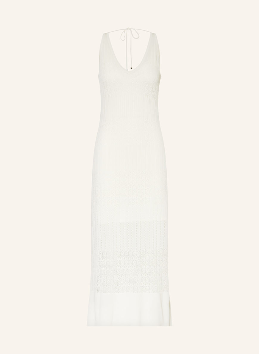 BOSS Strickkleid FLOOM: WEISS