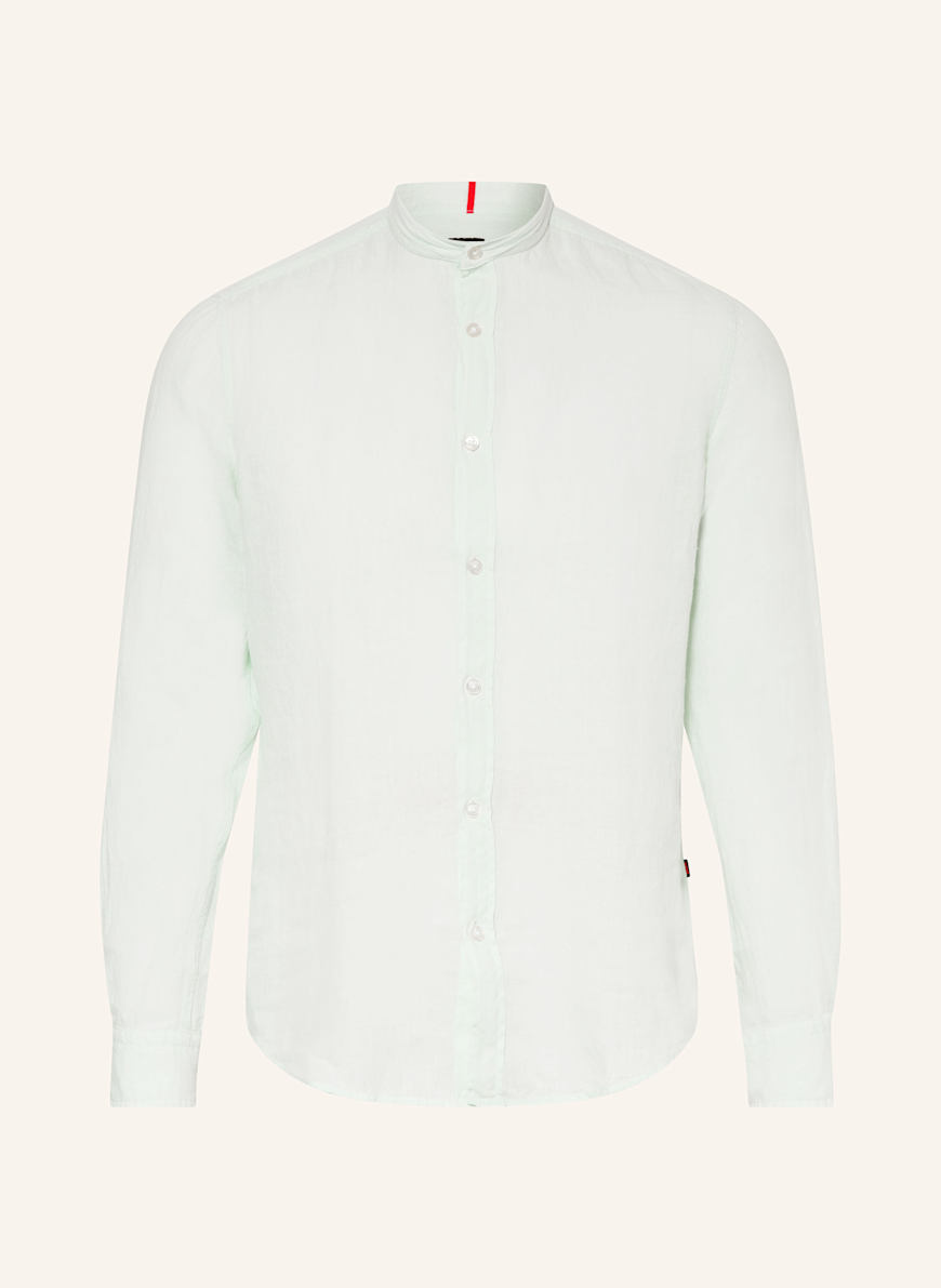 BOSS Leinenhemd RACE Regular Fit: MINT