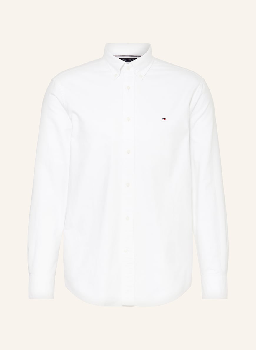 TOMMY HILFIGER Koszula oxford regular fit: BIAŁY