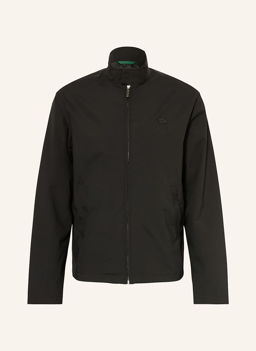 LACOSTE Funktionsjacke: SCHWARZ