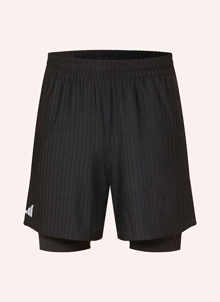 adidas 2-in-1-Tennisshorts TENNIS CLIMACOOL SET: SCHWARZ