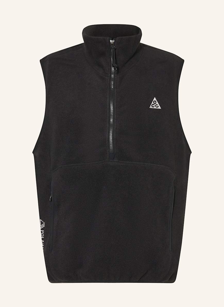 Nike Fleece-Troyer ACG WOLF TREE in schwarz