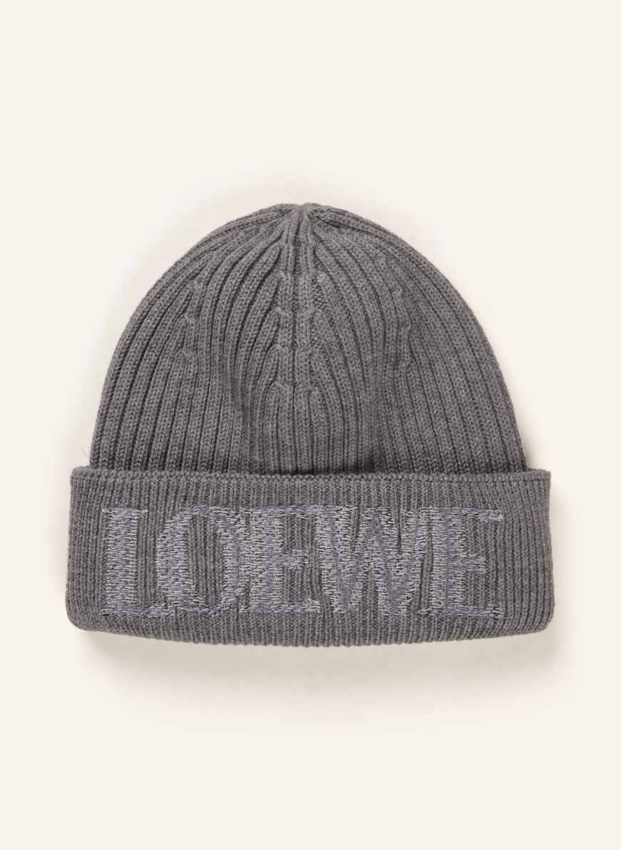 LOEWE Mütze: GRAU