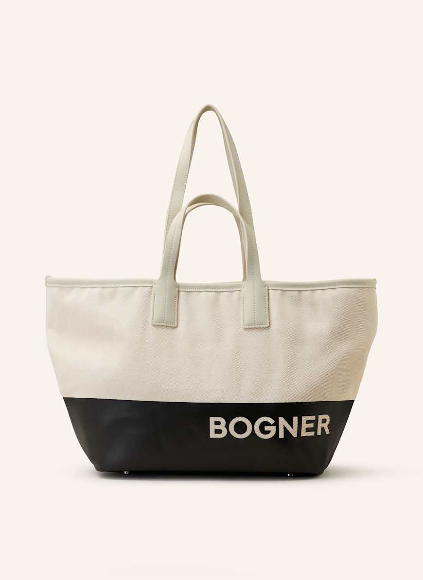 BOGNER Shopper WIESEN LOTTA mit Pouch: ECRU/ SCHWARZ