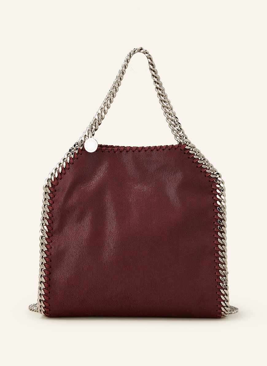 STELLA McCARTNEY Shopper FALABELLA MINI: DUNKELROT